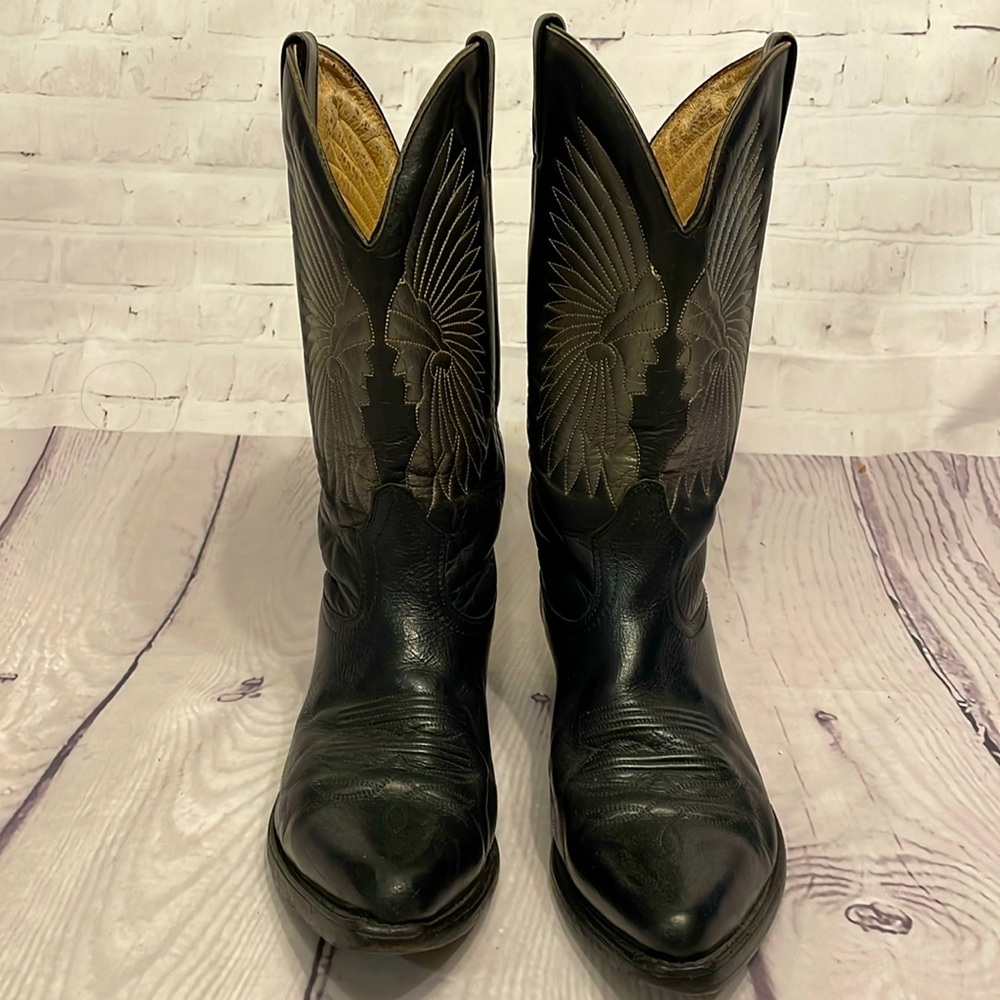 Boulet Headress Rodeo Cowboy Boots Men’s 9/Women’s 10.5